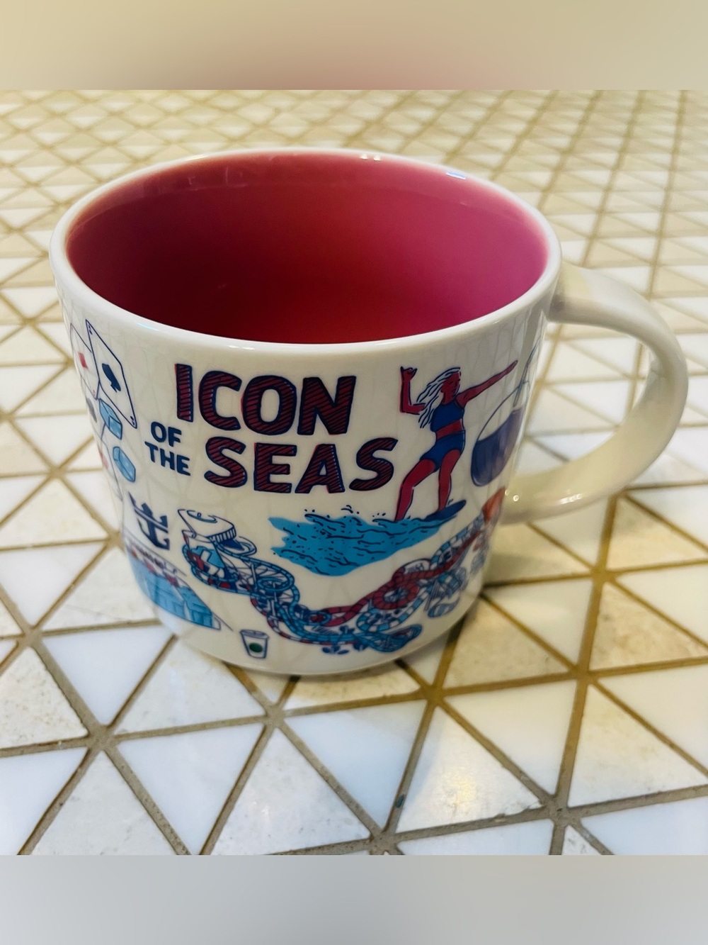 Starbucks Mug Icon of the Seas Been There Series Royal Caribbean Cruise 2023